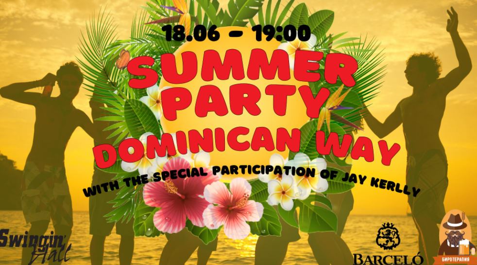 Swingin’ Hall – Summer Party Dominican Way