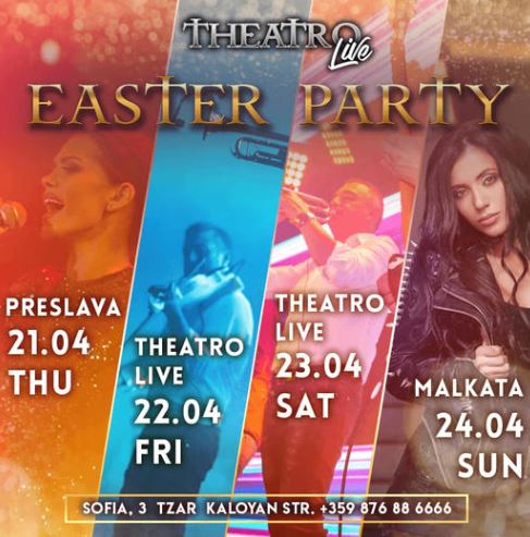 Happy Weekend: Easter parties at Club Theatro all weekend